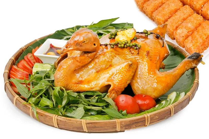 Gà Hấp Mắm Nhĩ