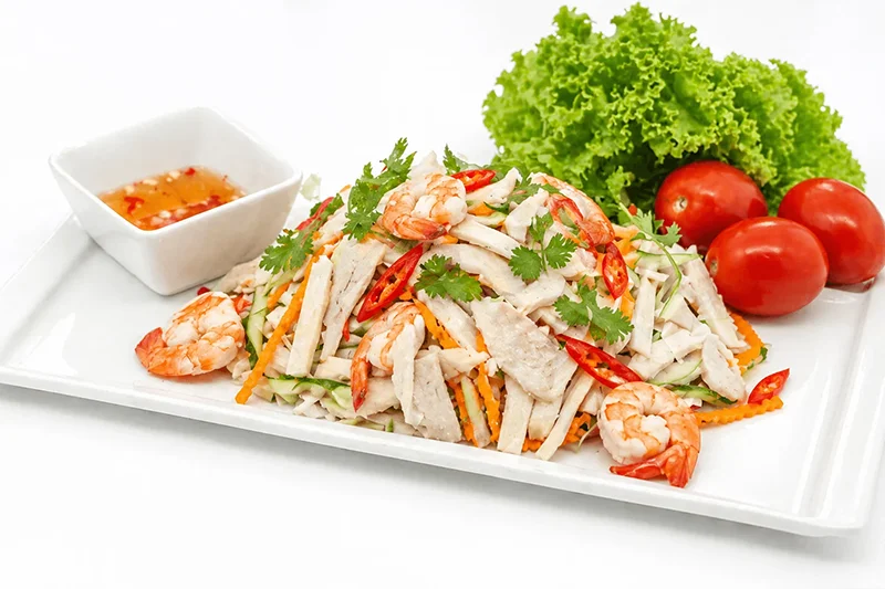Gỏi Củ Hủ Dừa Tôm Thịt