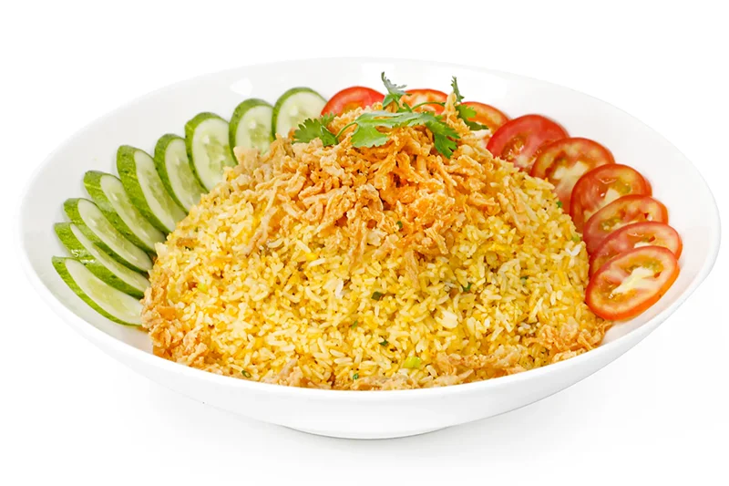 Cơm Chiên Cá Mặn Gà Xé