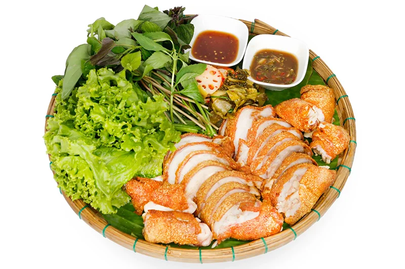 Giò Heo Muối Chiên Giòn