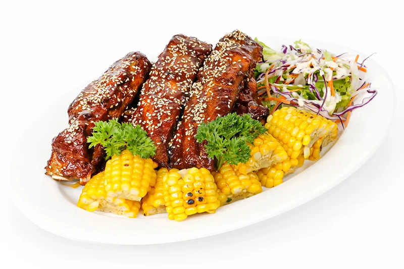Sườn BBQ Kiểu Mỹ