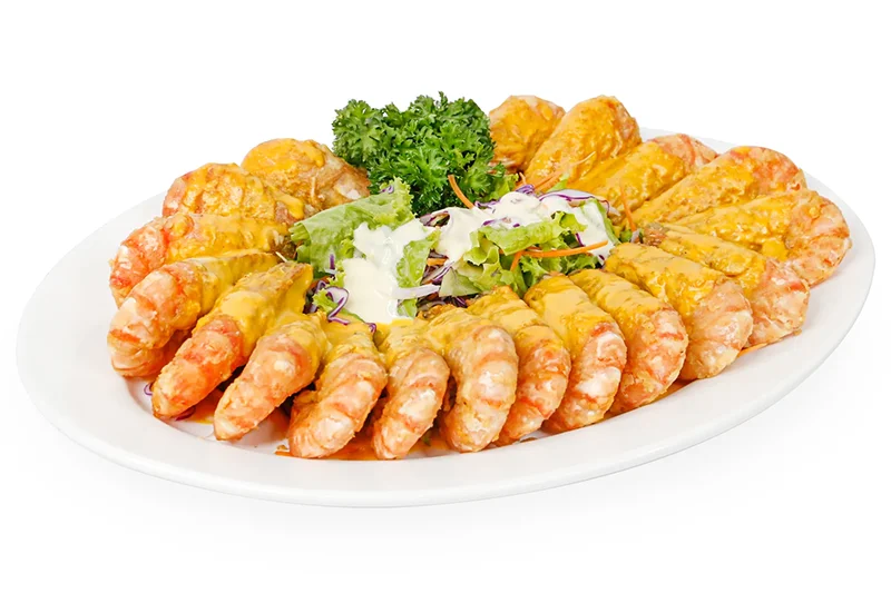 Tôm Sốt Phô Mai Trứng Muối
